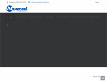 Tablet Screenshot of mexcaladvertising.com